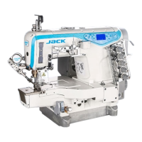 Máy viền điện tử đầu túm  JACK  K5E - UT -01GBX356