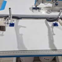 Máy cắt, hút chỉ thừa để bàn ISN 