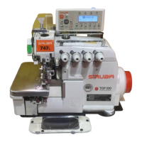 Máy Vắt Sổ Điện Tử Cắt Chỉ Siruba 747L-514M-3-24/ECB-3