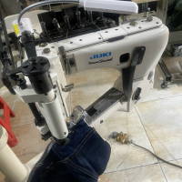 MÁY CUỐN SƯỜN QUẦN JEAN JUKI 