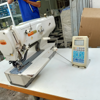 MÁY LÀM KHUY, MÁY THÙA KHUY ĐIỆN TỬ CŨ SIRUBA BH-790A