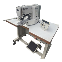 Máy đính bọ điện tử cũ Brother KE - 430FX -5
