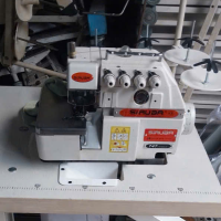 Máy vắt sổ liền trục 2 kim 4 chỉ Siruba 747f TQ cũ