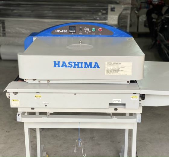 MÁY ÉP KEO HASHIMA 6 TẮC 60CM