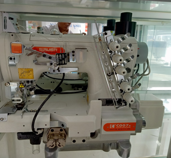 Máy trần đè đầu nhỏ xén trái điện tử Siruba cắt chỉ bằng điện C007KP-W812A356/CRL/UTR/DCKH1-2