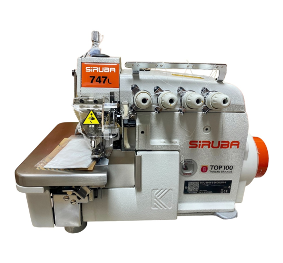 MÁY VẮT SỔ LIỀN TRỤC 2 KIM 4 CHỈ SIRUBA 747L