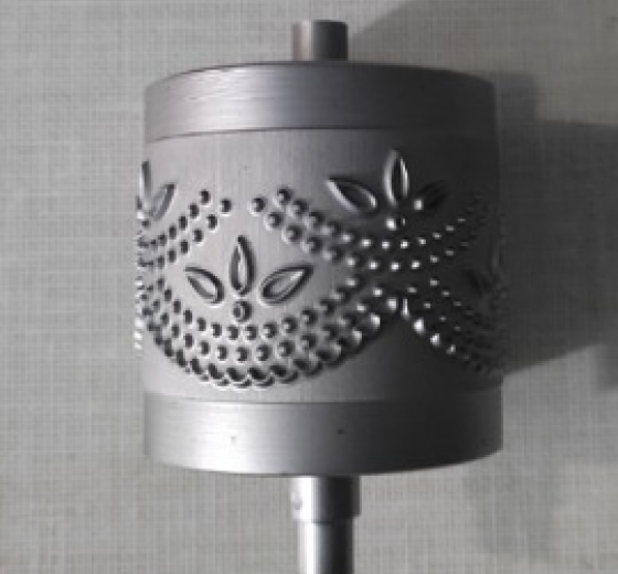Con Lăn máy cán ren, dập lai rèm cửa  5cm Chấm.