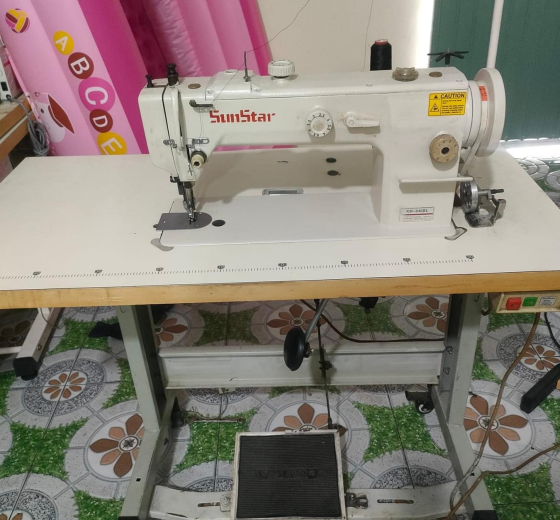 MÁY MAY BƯỚC CŨ SUNSTAR KM- 640