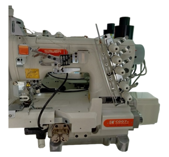 MÁY VIỀN ĐIỆN TỬ XÉN TRÁI SIRUBA C007KD-W812A-356/CRL/UTP