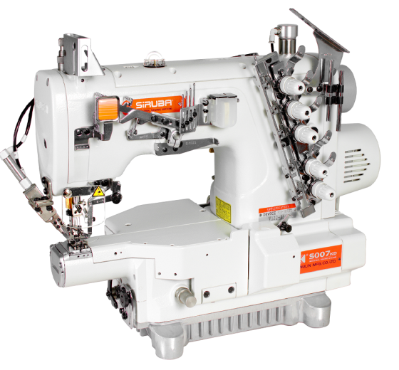 Máy viền đầu nhỏ điện tử Siruba S007KD-W122-356/PCH-3M/UTT