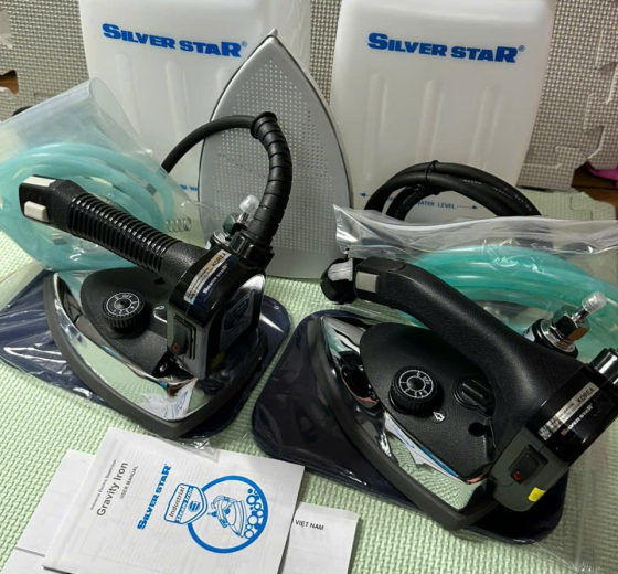 Bàn ủi hơi nước bình treo Silver Star ES-94A chính hãng