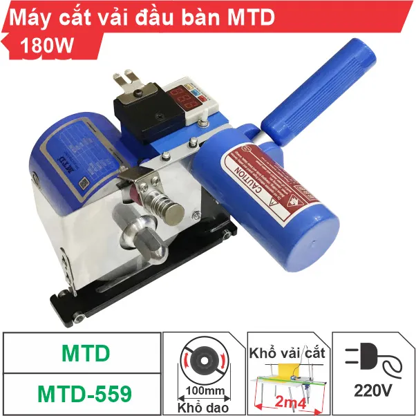 Máy Cắt Vải Đầu Bàn: Đặc Điểm, Lưu Ý Sử Dụng & Top Sản Phẩm