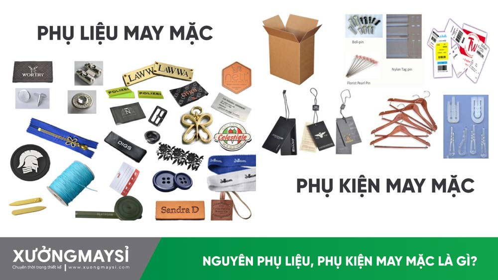 Top 8+ Phụ Kiện May Mặc Quan Trọng Cho Xưởng May