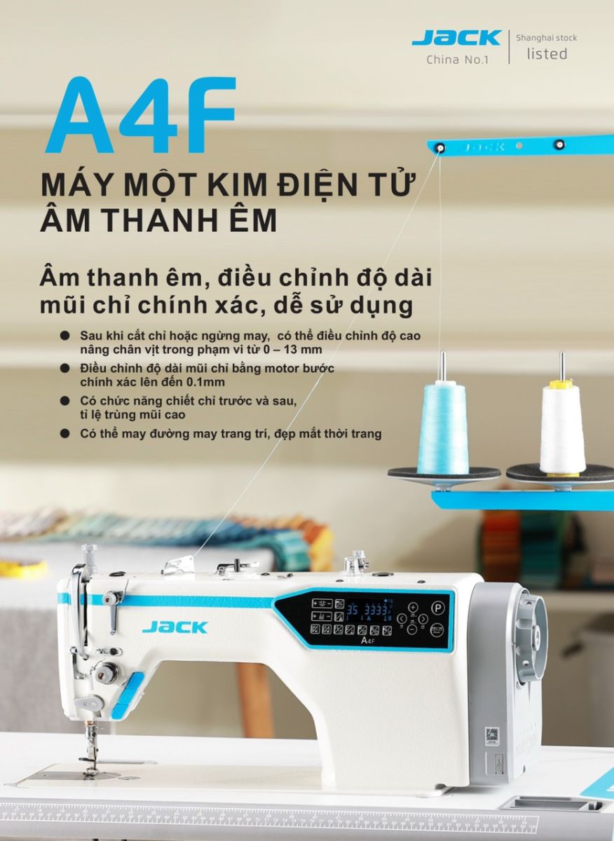 MÁY  MAY 1 KIM ĐIỆN TỬ JACK A4F