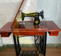 Máy May Gia Đình Cũ Nhật Sinco Chân Đạp Truyền Thống